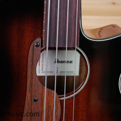 Ibanez AEGB24FE-MHS Standard - Mahogany Sunburst High Gloss image 4
