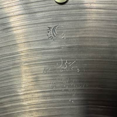 20" K. Zildjian Intermediate Stamp Ride 1805gr (VIDEO) image 2