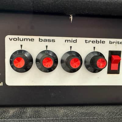 Sunn Concert Lead Guitar Amp Head 1970s - Black image 2