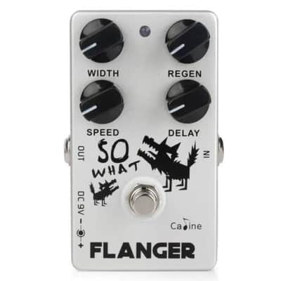 Caline CP-66 Flanger Guitar Effect Pedal True Bypass, FREE PICK + HOLDER+ FREE SHIP USA image 2