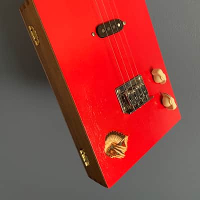 Taconic #218 4 String Electric Cigar Box Tenor Ukulele - Padron 1964 No. 4 image 4