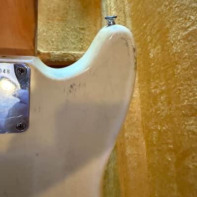 Fender Mustang Guitar with Rosewood Fretboard 1964 - 1969 - Olympic White image 11