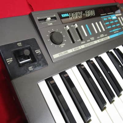 KORG Poly-800 Synthesizer keyboard New memory battery TESTED #23 Bild 8