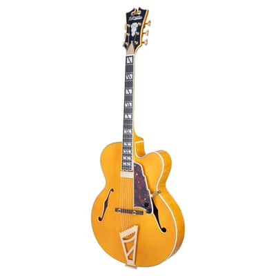 D'Angelico Excel EXL-1 Electric Guitar (Hollowbody - Amber) image 5