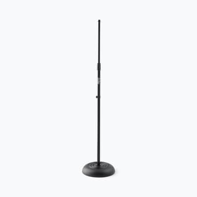 On-Stage MS7201B Round-Base Mic Stand 2024 - BLACK image 1