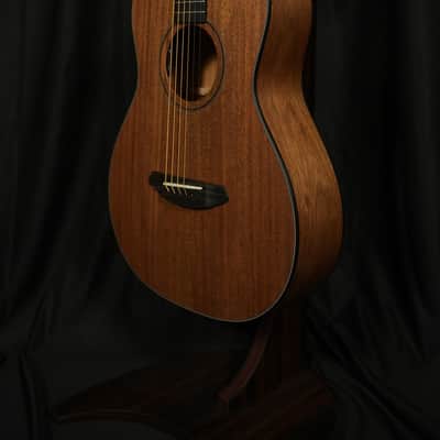 Breedlove Roots Parlor E Acoustic-Electric Guitar – All-Mahogany 2026 - Satin Chocolate image 5