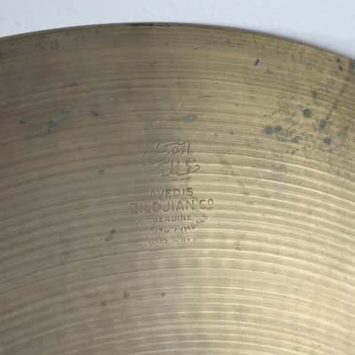 1960s Zildjian A 22" Ride Cymbal 3370g image 4