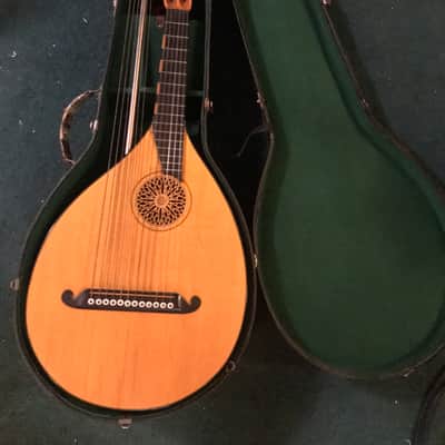 Crafton Swedish Lute 1950 Natural Mahogany image 10