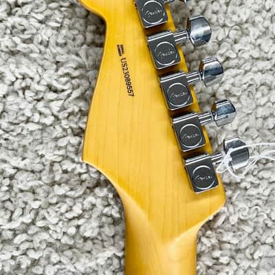 Fender American Professional II Stratocaster electric guitar, Miami Blue + Case image 5