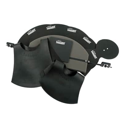 Evans SOSETROCK Drum Mute Silencer Soundoff Rock Pad Set image 2