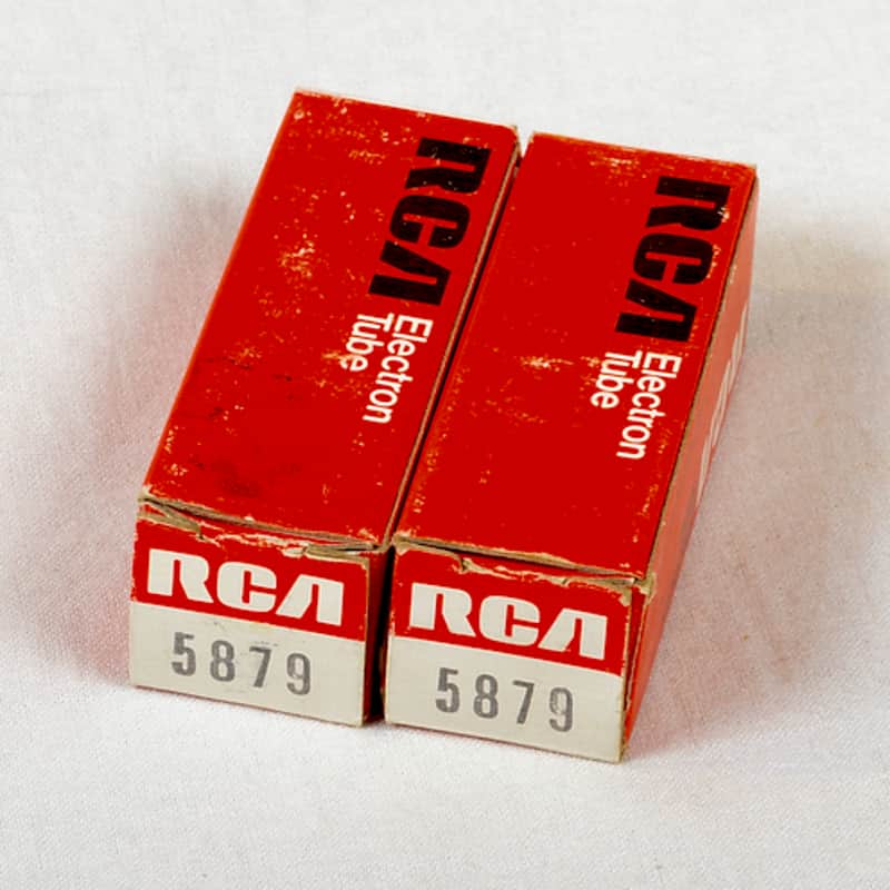 RCA 5879 NOS (Pair) Test Very Strong - USA image 1