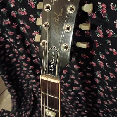 Gibson Les Paul Deluxe 30th Anniversary 2000 - 2001 Wine Red HH Rare image 4