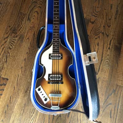1975 Hofner 500/1 Violin Bass LEFTY - Sunburst (Beatle Bass) w/ OHSC image 23