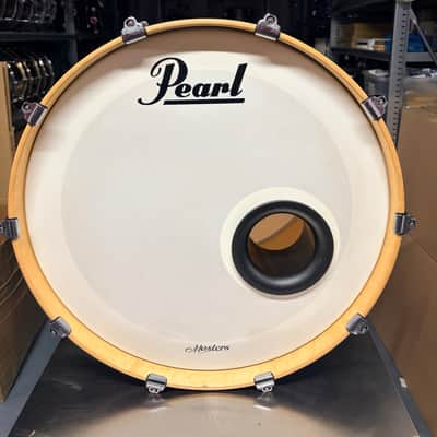 Pearl Masters birch BLX Bassdrum - #Navy sparkle blue image 2