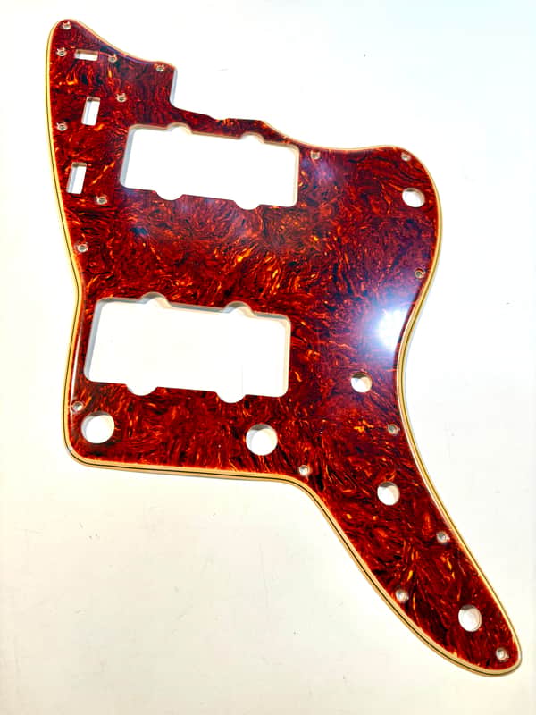 "Boots Aged" Vintage Style Fender Jazzmaster Pickguard Celluloid Tortoise Custom Relic'd image 1