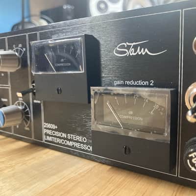 Stam Audio 25609+ Rackmount Stereo VCA Bus Compressor 2025 - Present - Black image 8