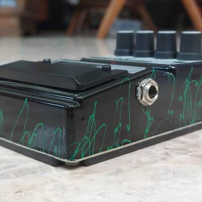 DOD FX92 Bass Grunge 1994 [Mint NOS - New Old Stock] Black with Green Gloss Airbrush Finish image 18