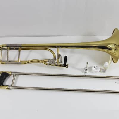 Jupiter JTB1150FRQ Bb/F Tenor Trombone - Gold image 2