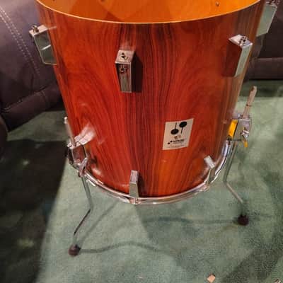 Sonor Phonic Rosewood Veneer 16x16 Floor Tom image 4