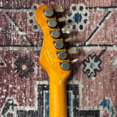 1963 Hofner 173 Vintage 3 Pickup Brokat Vinyl Made In Germany Electric Guitar W/ Original Hardshell Case! image 12