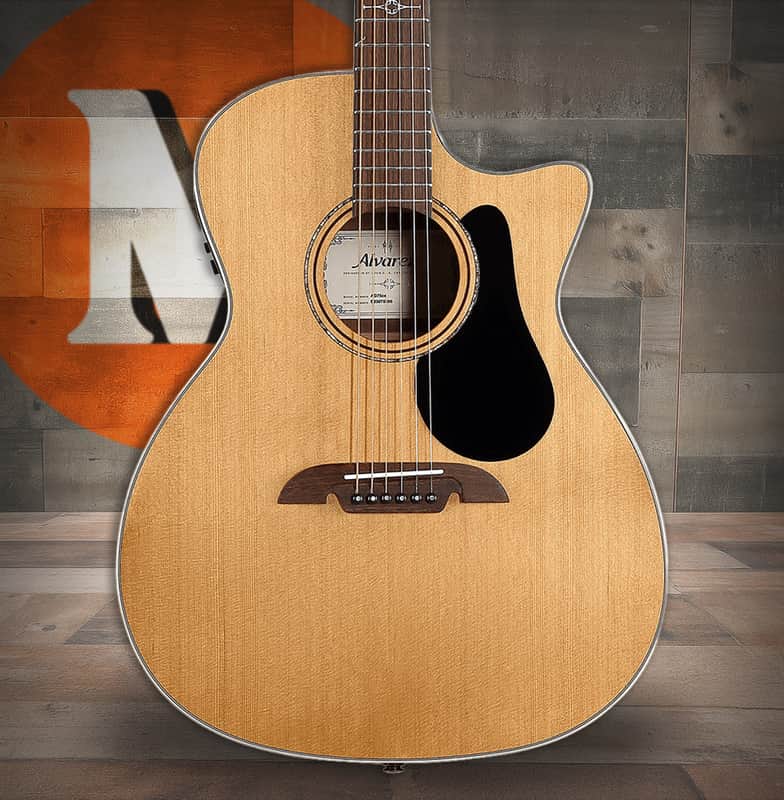 Alvarez Artist Grand Auditorium Guitar Acoustic Electric with Cutaway (AG75CE) image 1