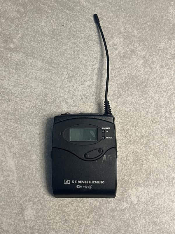 Sennheiser EW 100-ENG G3 - G Band by 566-608MHz 2010s - Black image 1