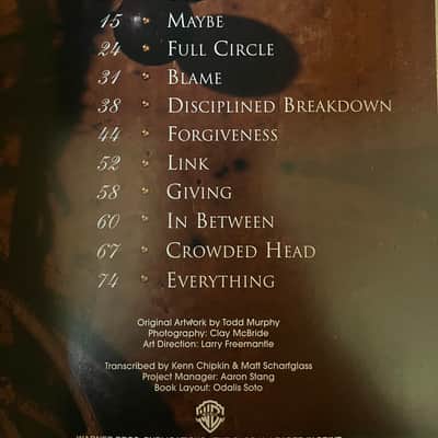 Collective Soul - Disciplined Breakdown - Guitar Tab / Tablature Book image 3