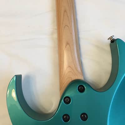 RARE mij Japan LIGHT TEAL Ibanez RG570 RG 570 Electric Guitar LO-Pro Edge usa Dimarzio Air Norton Tone Zone Pickups RG550 NICE! image 6
