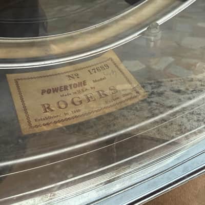 Rogers 5x14 Powertone Snare Drum Dayton COB image 16