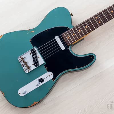 Fender Custom Shop 1963 Telecaster Custom Relic Sherwood Green w/ Twisted Tele, Seymour Duncan Little '59 image 1