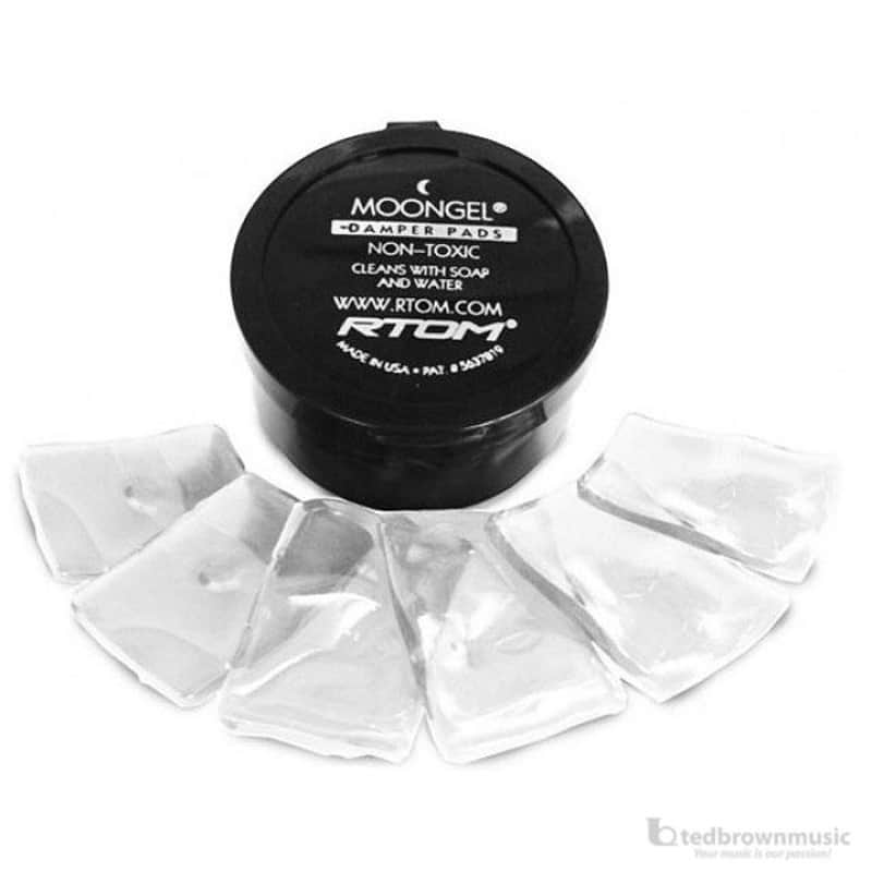 RTOM Moongel Damper Pads - Pack of 6 - Clear image 1