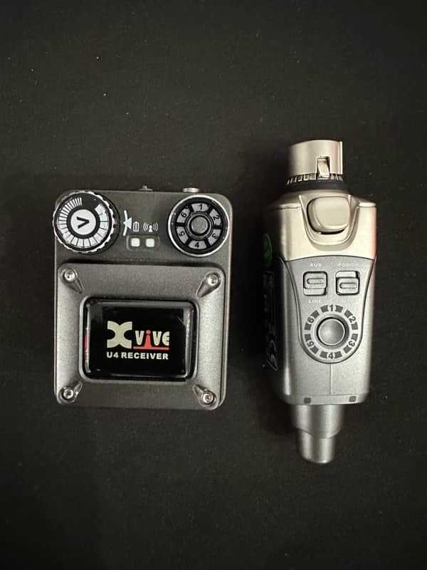 Xvive U4 Wireless In-Ear Monitor System 2019 - 2020 - Black image 1