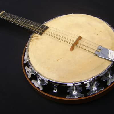 RARE Vintage 1920s Melody Major Banjolin (Banjo Mandolin) With Original Case  Natural image 3