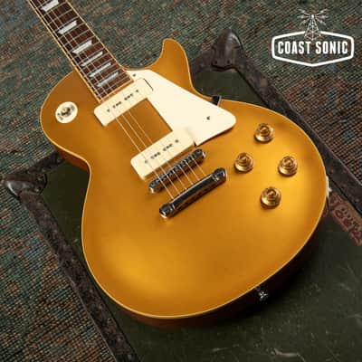 2006 Edwards by ESP E-LP-92 SD/P Limited Model Goldtop Made in Japan w/ Factory Seymour Duncans P90 image 6