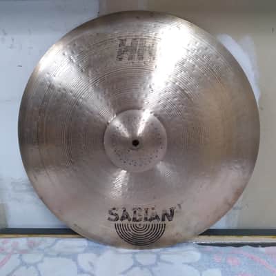 Sabian 21" HH Hand Hammered Raw Bell Dry Ride Cymbal 1996 - 2015 - Natural image 1