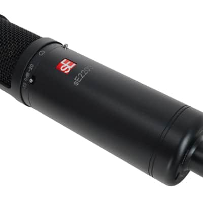 Se Electronics sE2200 Condenser Recording Microphone+Shockmount+Pop Filter image 3