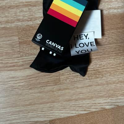 Walrus Audio Canvas Stereo Dual Line Isolator Direct Box 2022 - Present - Black w/ Rainbow Graphic image 5