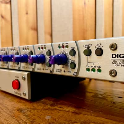 PreSonus Digimax 48kHz 8-Channel Mic Preamp 2000s - Silver image 10