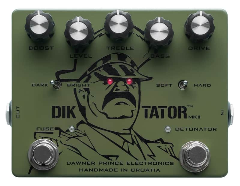 Dawner Prince DIKTATOR MKII Preamp/OD/Distortion Pedal image 1