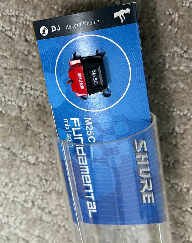 Shure M25C Cartridge DJ with Stylus/Needle M25 C image 1