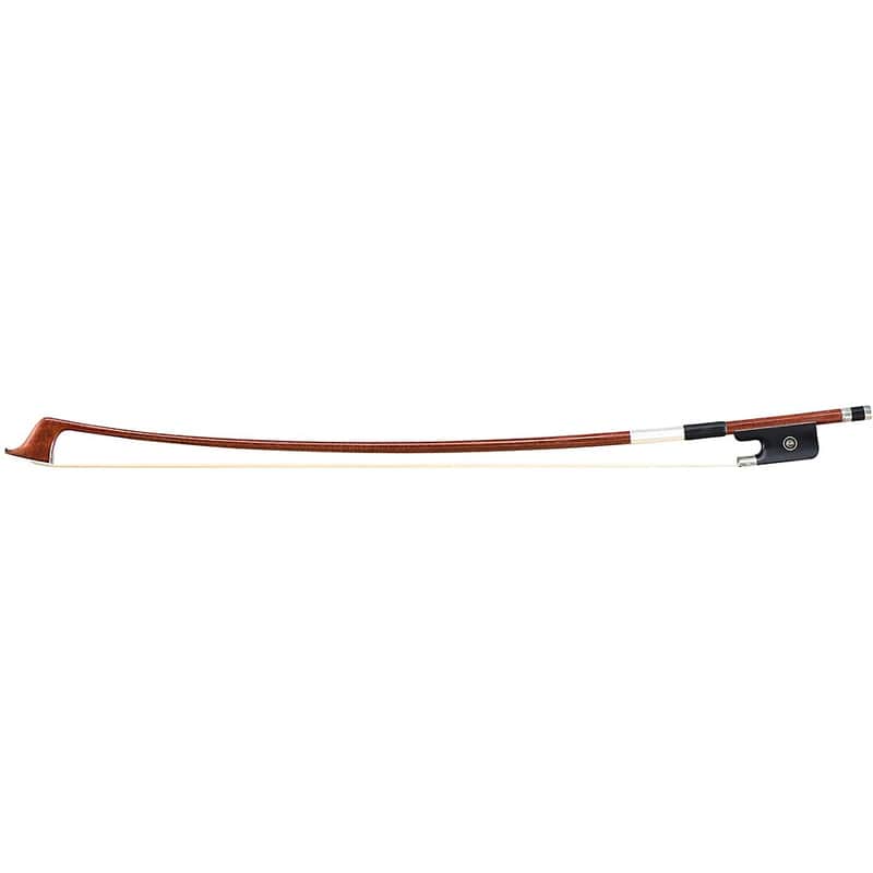 Artino Three Star Wood Veneer Carbon Fiber French Bass Bow Regular 3/4 Round image 1