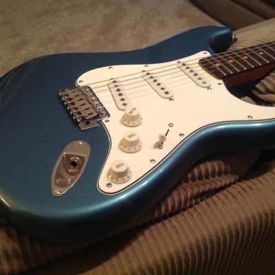 Rare Custom Clay Dot Squier Classic Vibe 60's Stratocaster image 3