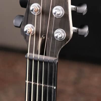 KLOS Carbon Timber Grand Cutaway Mini DAE Acoustic/Electric Guitar - Side Soundport - LR Baggs Anthem with Gig Bag image 6