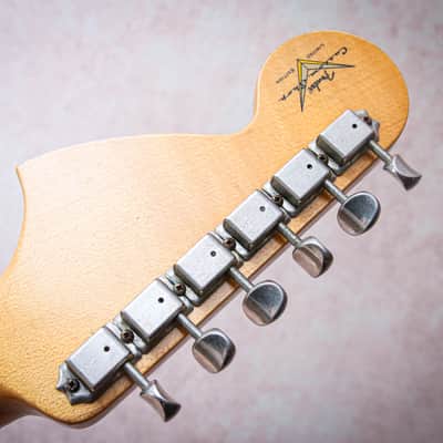 FENDER USA Custom Shop Ltd '67 Reissue Stratocaster Relic "Graffiti Yellow" (2023) image 13