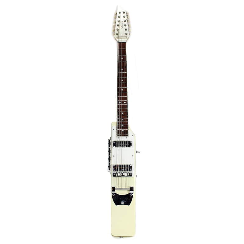 Vintage 1967 La Baye 2x4 12-String Electric Guitar White Finish image 1