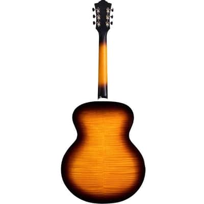 Guild F-250E Jumbo Deluxe Antique Burst Acoustic Electric 383-3604-937 image 2