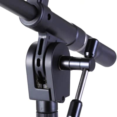 TAMA Iron Works Tour MS456RLBK Round-Base Low-Profile Telescoping Boom Stand image 2