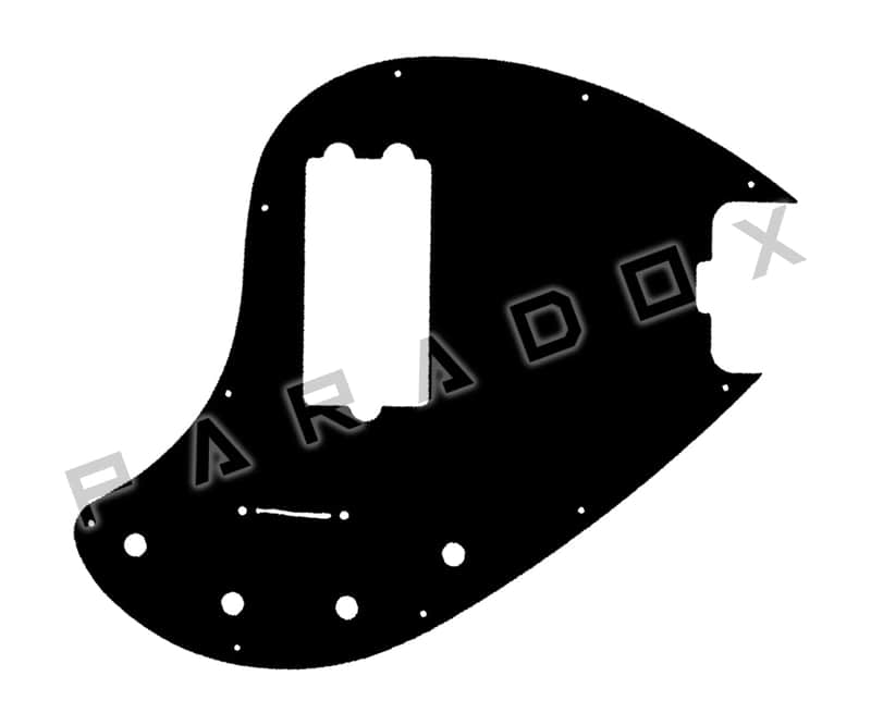 Custom Pickguard For 2018 - 2024 Made in America Ernie Ball Music Man StingRay Special 5 H- Solid Black Thin .060" image 1