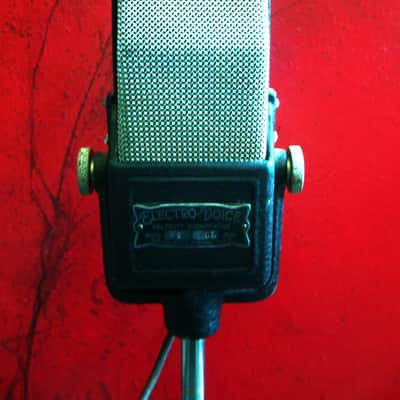 Vintage RARE 1930's Electro-Voice V-1 Ribbon Velocity Microphone w Bud stand V2 V3 V4 image 7
