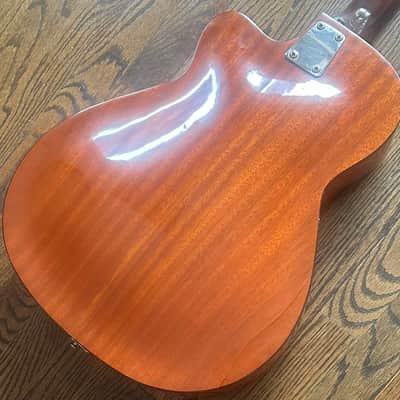 1963 Eko Model 100 Archtop Acoustic w/ Hardcase image 14